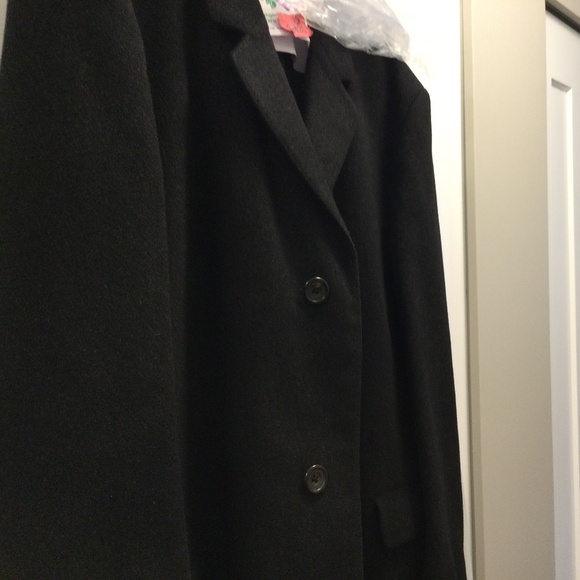 Finest Quality From Scotland BLACK  Crombie Coat - Picture 9 of 13